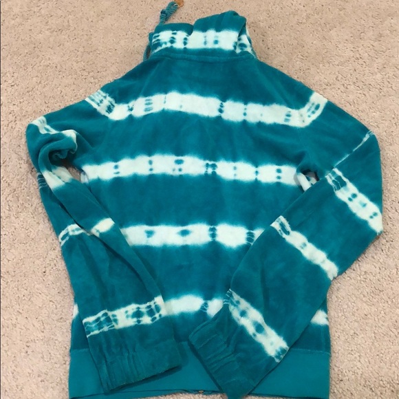Juicy Zip Up Tie Dye Terry Cloth Size P Like New - Picture 3 of 3